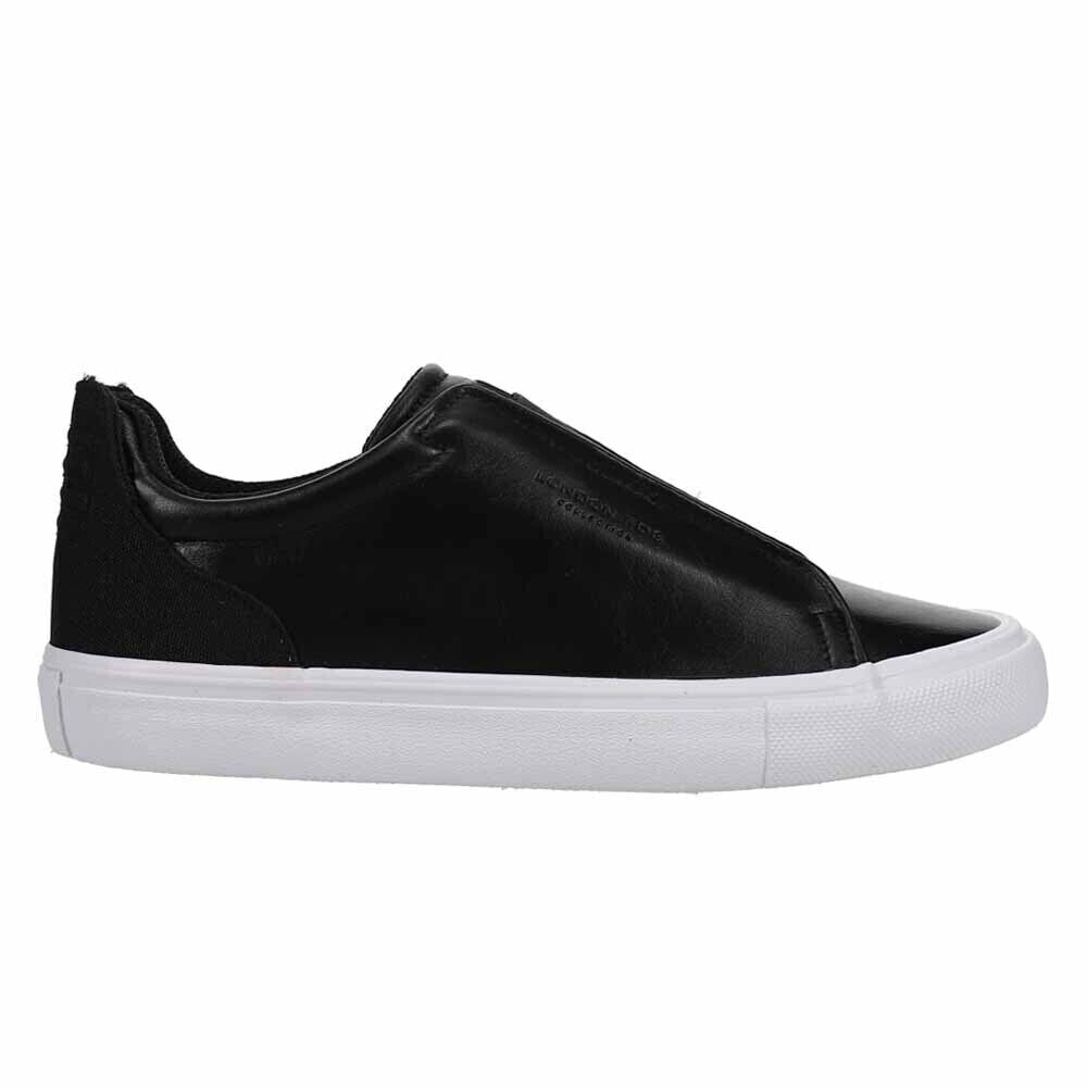 London Fog Francis Low Slip On Mens Black Sneakers Casual Shoes CL30373M-B