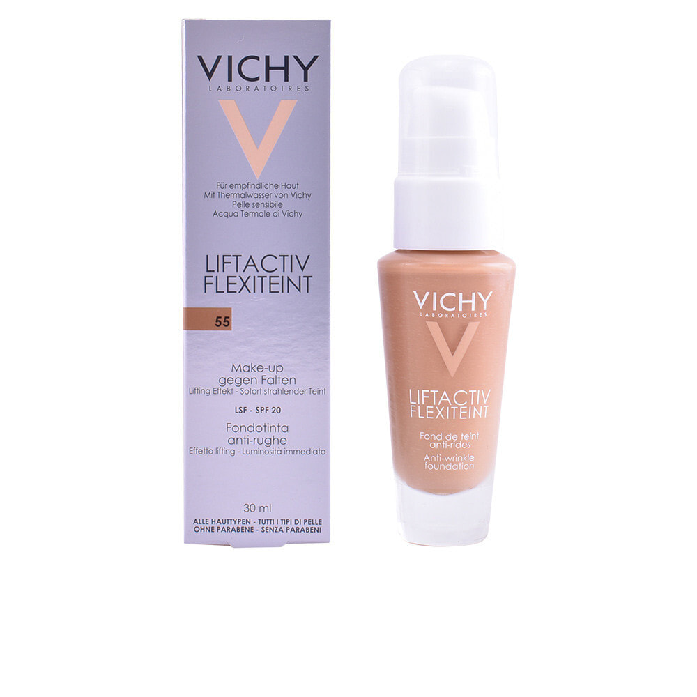 Vichy Liftactiv Flexiteint Found De Teint Anti-Rides Spf20 No.35 Sand Жидкая основа с эффектом разглаживания морщин и мгновенным лифтингом для зрелой кожи 30 мл