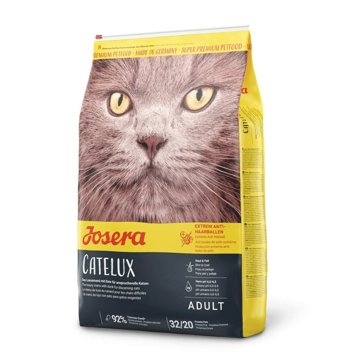 Корм для котов Josera 9610 Для взрослых утка птицы Картошка 10 kg