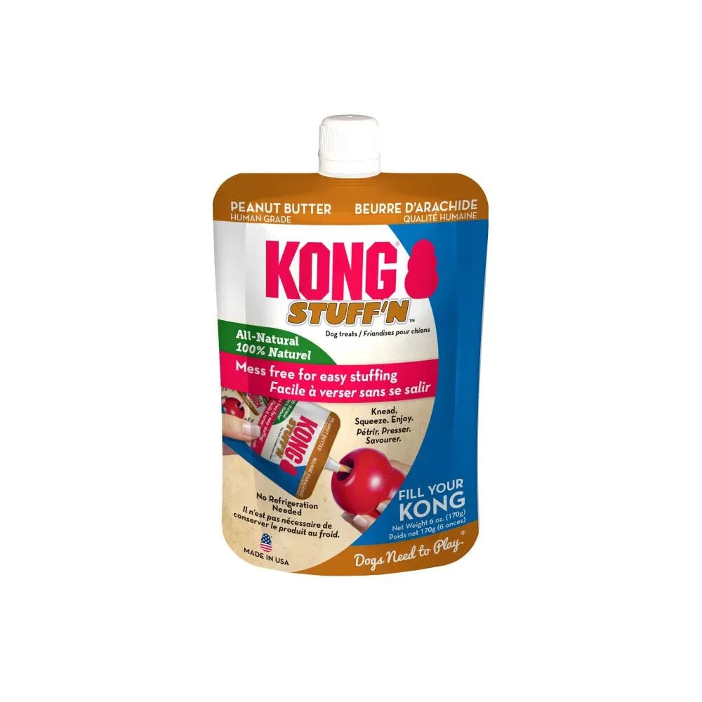 KONG Stuff´N All Natural dog peanut butter snack 170g