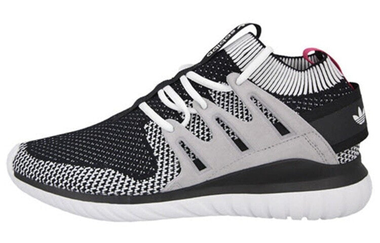 adidas Tubular Nova Primeknit Black Pink 黑 / Кроссовки Adidas Tubular Nova Primeknit Black Pink S74918