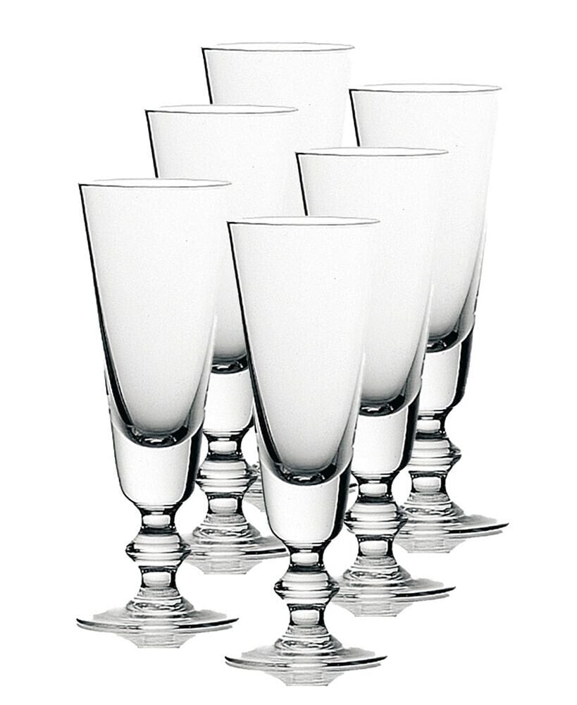 La Rochère handmade 5 oz. Antoine Champagne Glass, Set of 6