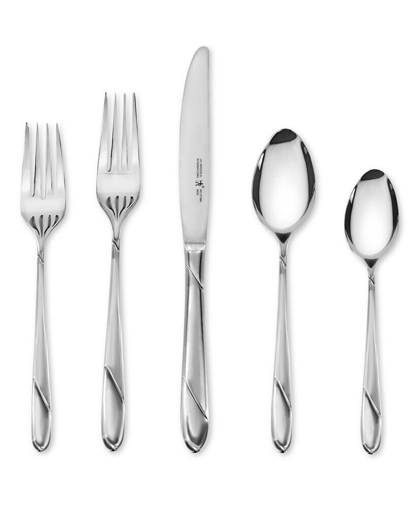 J.A. Henckels zwilling Milena 18/10 Stainless Steel 62-Pc. Set, Service for 12, Created for Macy's