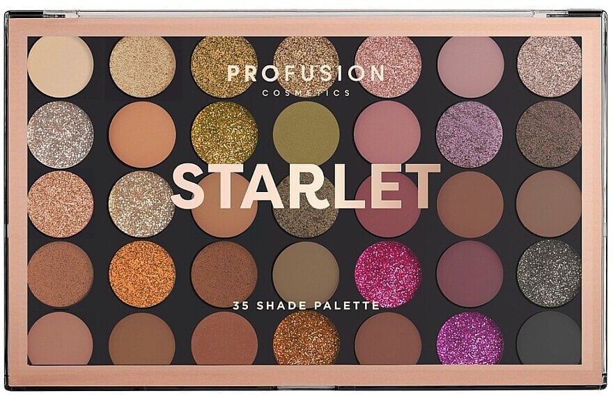 Lidschattenpalette - Profusion Cosmetics Starlet 35 Shade Eyeshadow Palette