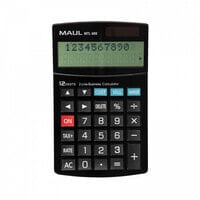 Jakob Maul GmbH MAUL MTL 600 - Desktop - Display - 12 digits - Battery - Black