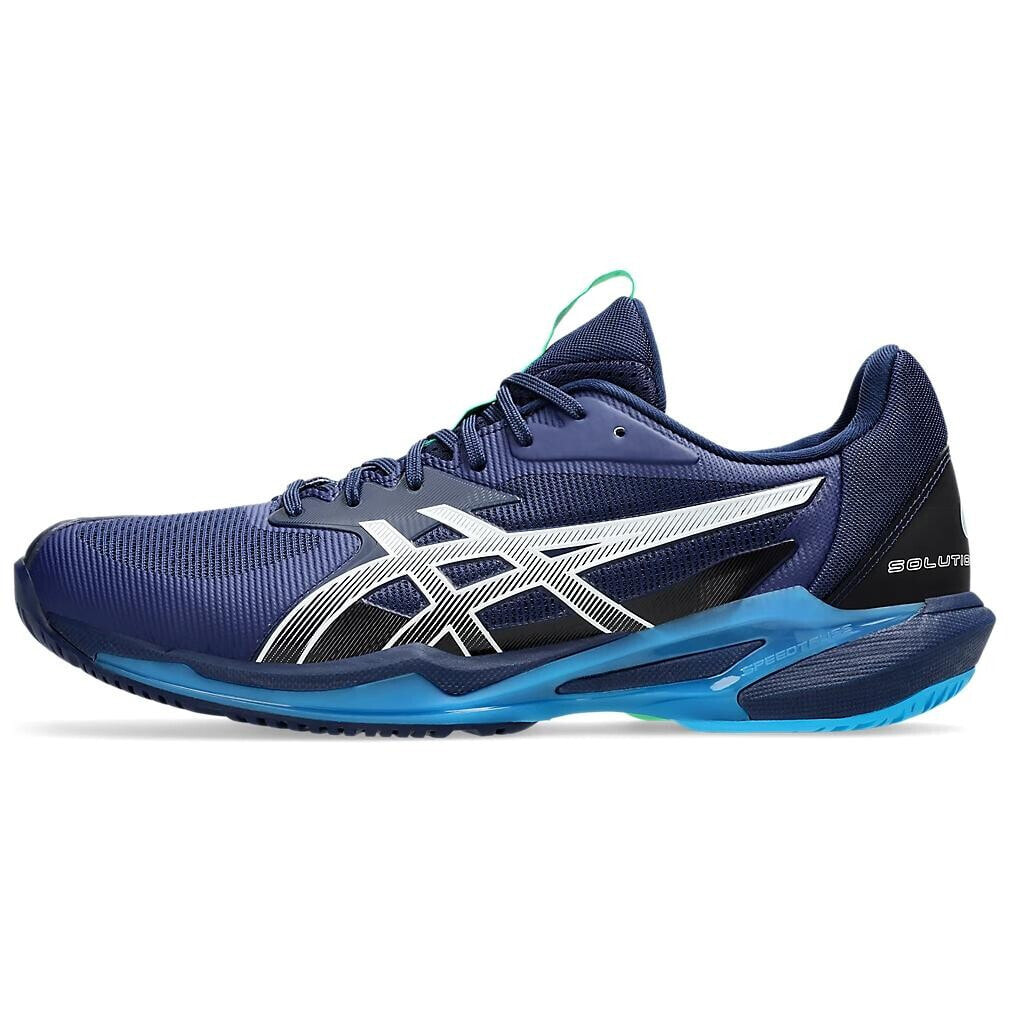 Asics Solution Speed FF 3 Tennis Shoes Men Low-Top Blue Vast/White