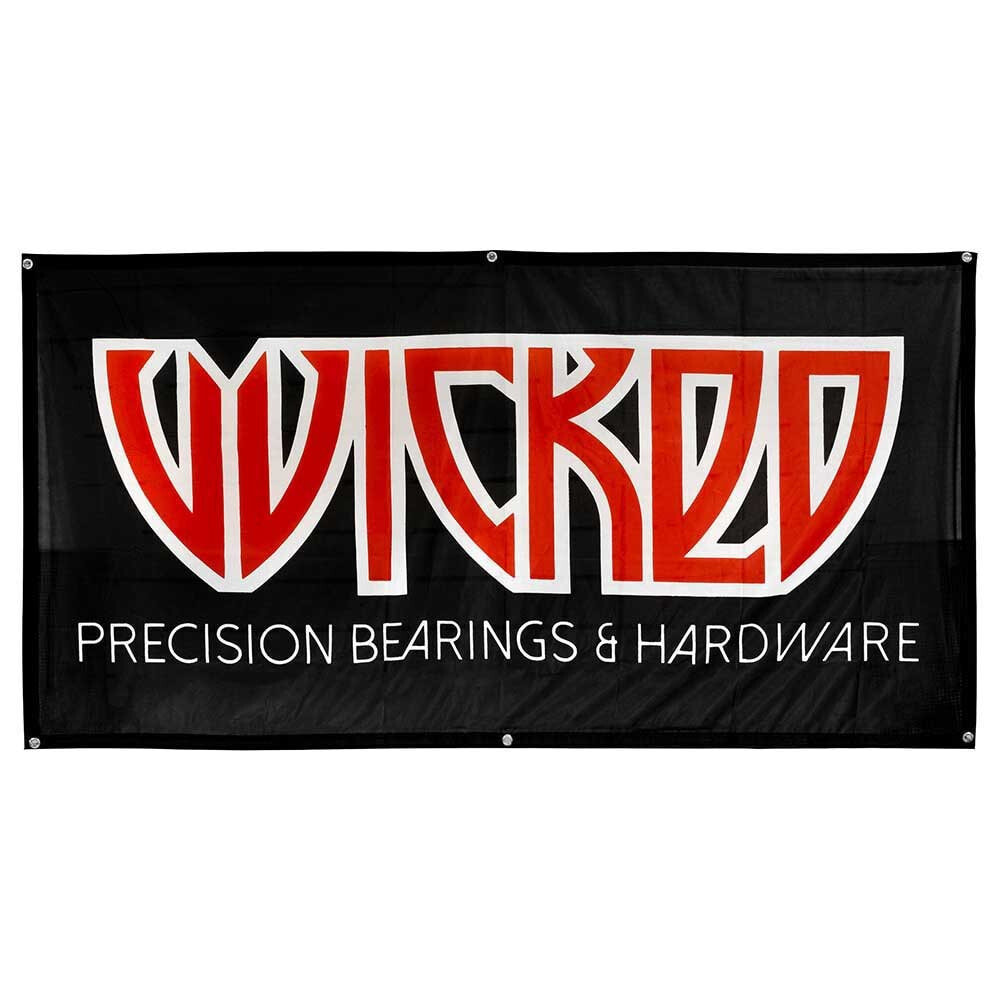 WICKED HARDWARE Banner Stickers
