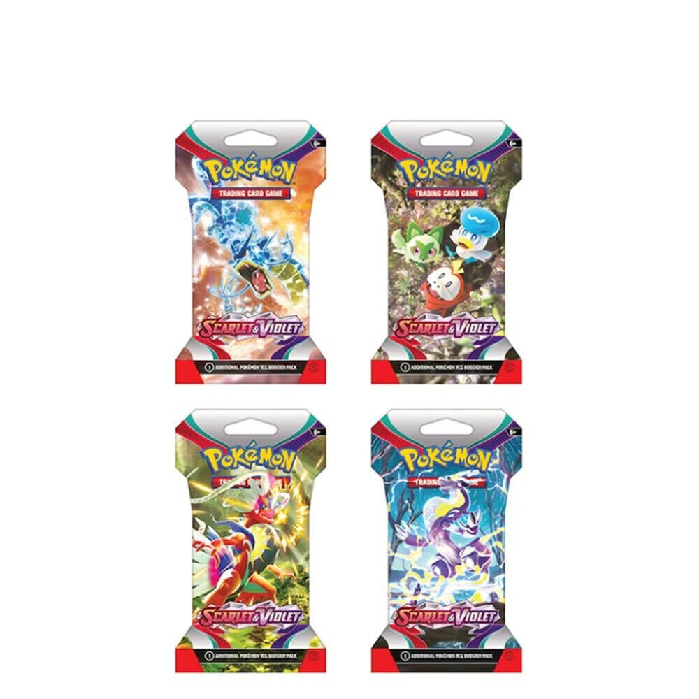 POKEMON TRADING CARD GAME Scarlet and violet pokémon english assorted trading cards 24 units