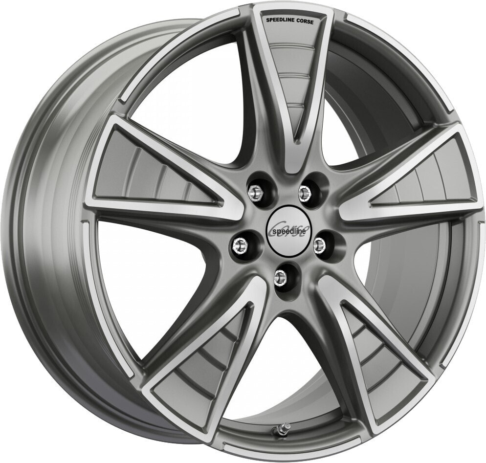 Колесный диск литой Speedline Corse SL7 Gladiatore ferric anthrazit-matt-frontkopiert 8.5x18 ET45 - LK5/108 ML76