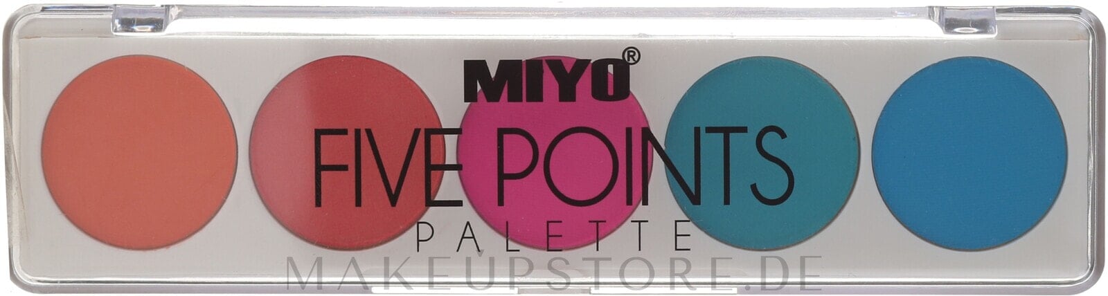 Lidschattenpalette - Miyo Five Points Palette