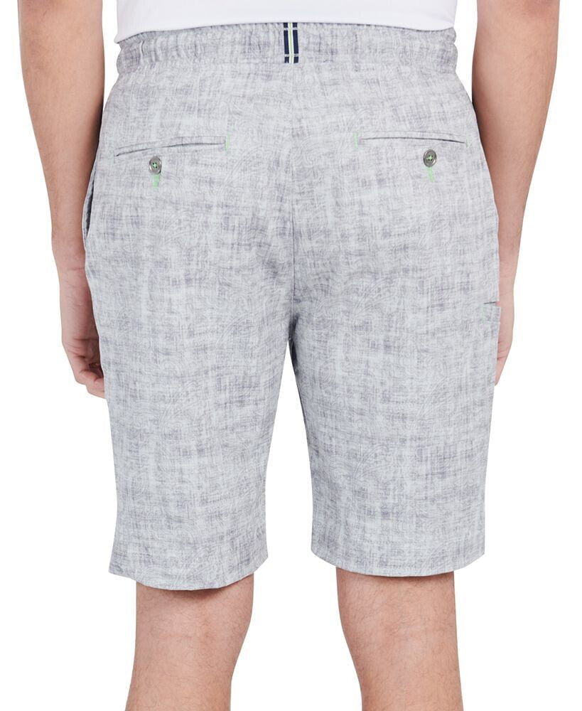 Men's Slim Fit Paisley-Print Drawstring Shorts шорты V72161548Размер: S  купить по выгодной цене от 87 руб. в интернет-магазине  с  доставкой