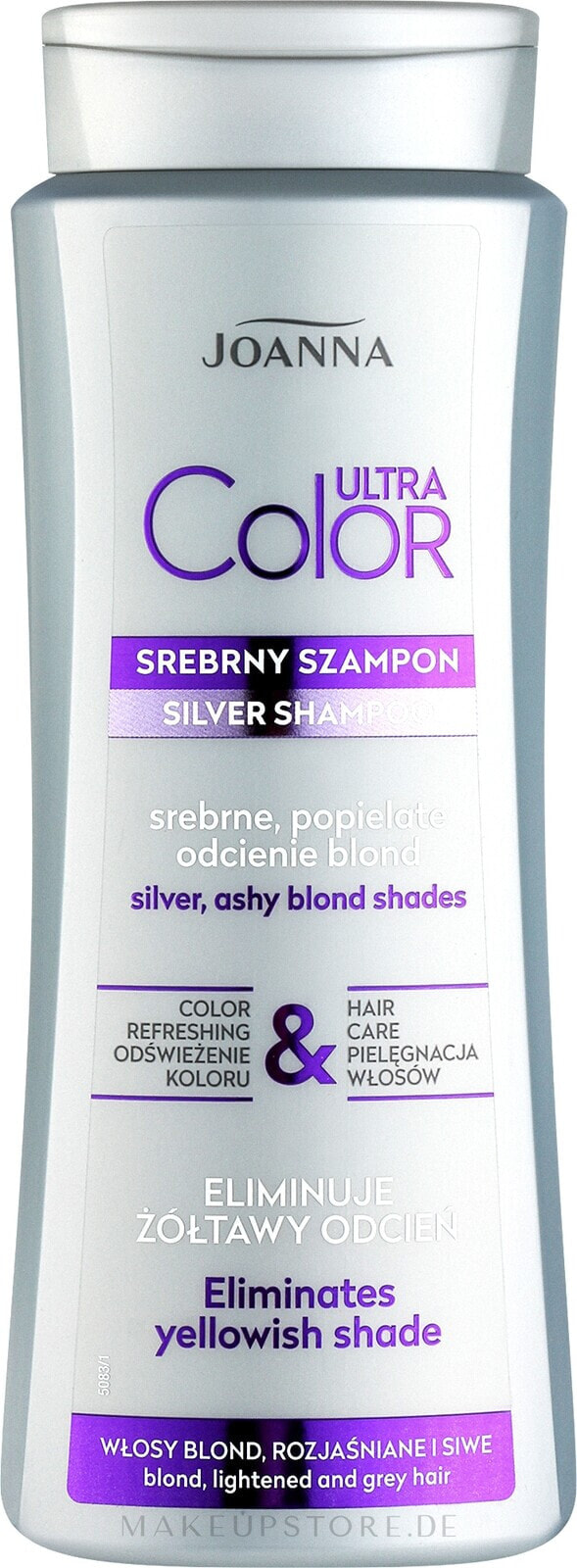 Silber-Shampoo gegen Gelbstich - Joanna Ultra Color System