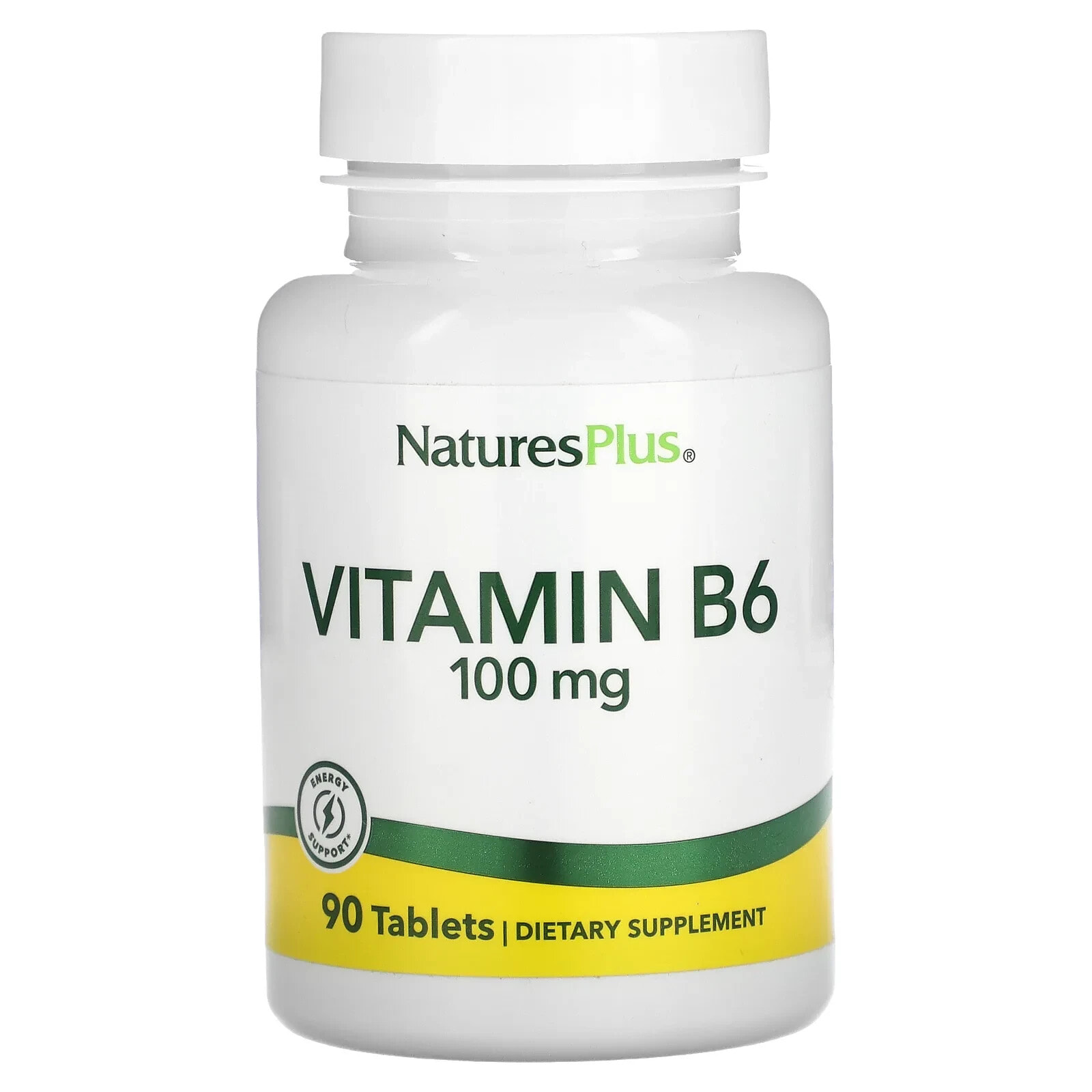 Vitamin B-6, 100 mg, 90 Tablets