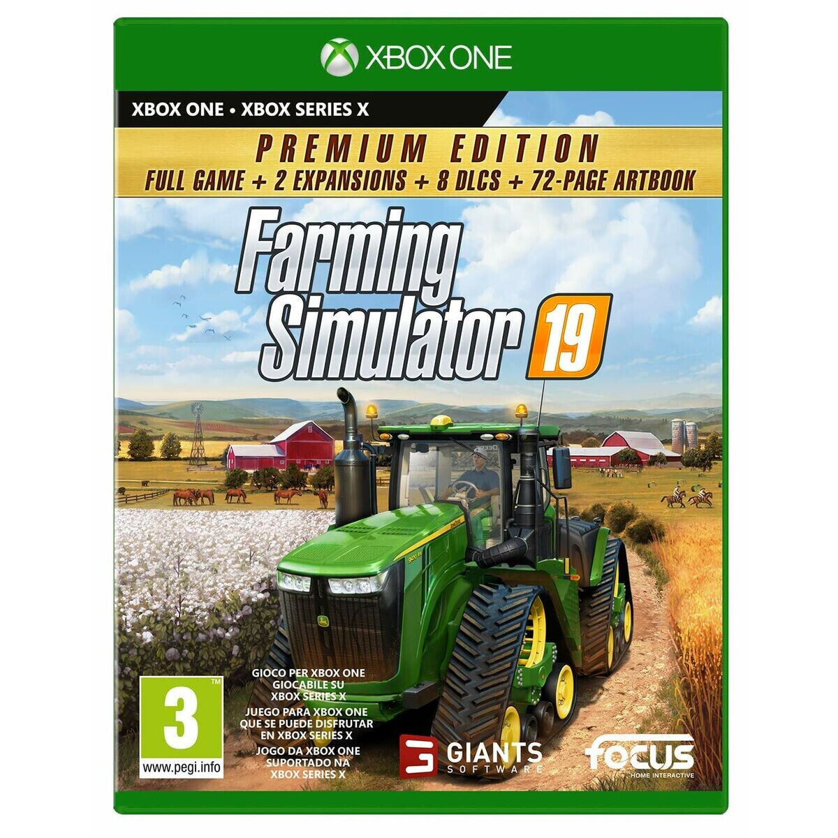 Видеоигры Xbox One / Series X KOCH MEDIA Farming Simulator 19: Premium Edition