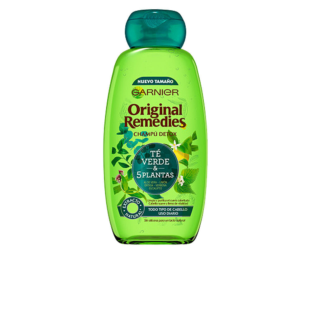 Garnier Original Remedies 5 Plants Shampoo Шампунь-детокс с растительными экстрактами 300 мл