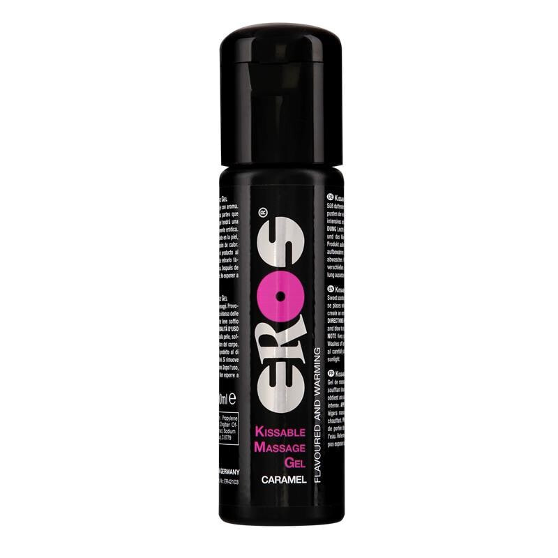 Интимный крем или дезодорант Eros Kissable Massage Gel Caramel Aroma 100 ml