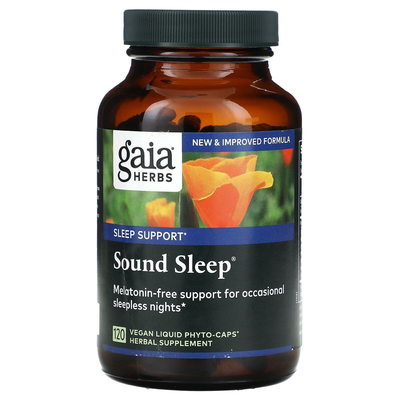 Sound Sleep, 60 Vegan Liquid Phyto-Caps