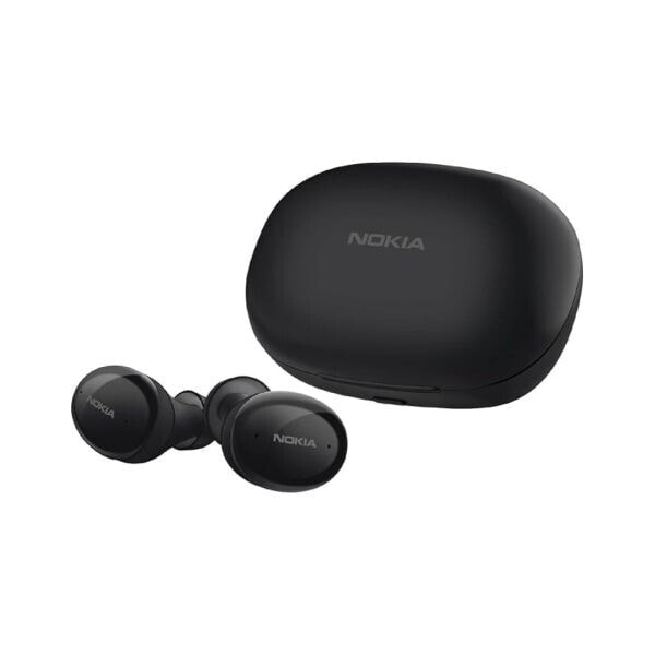 Nokia Comfort Earbuds – TWS-411 BK Wireless Bluetooth Earbuds with microphone for phone, laptop and tablet. Compatible with iOS and Android – IPX5 – Up to 29 hours with compact charging case – Black