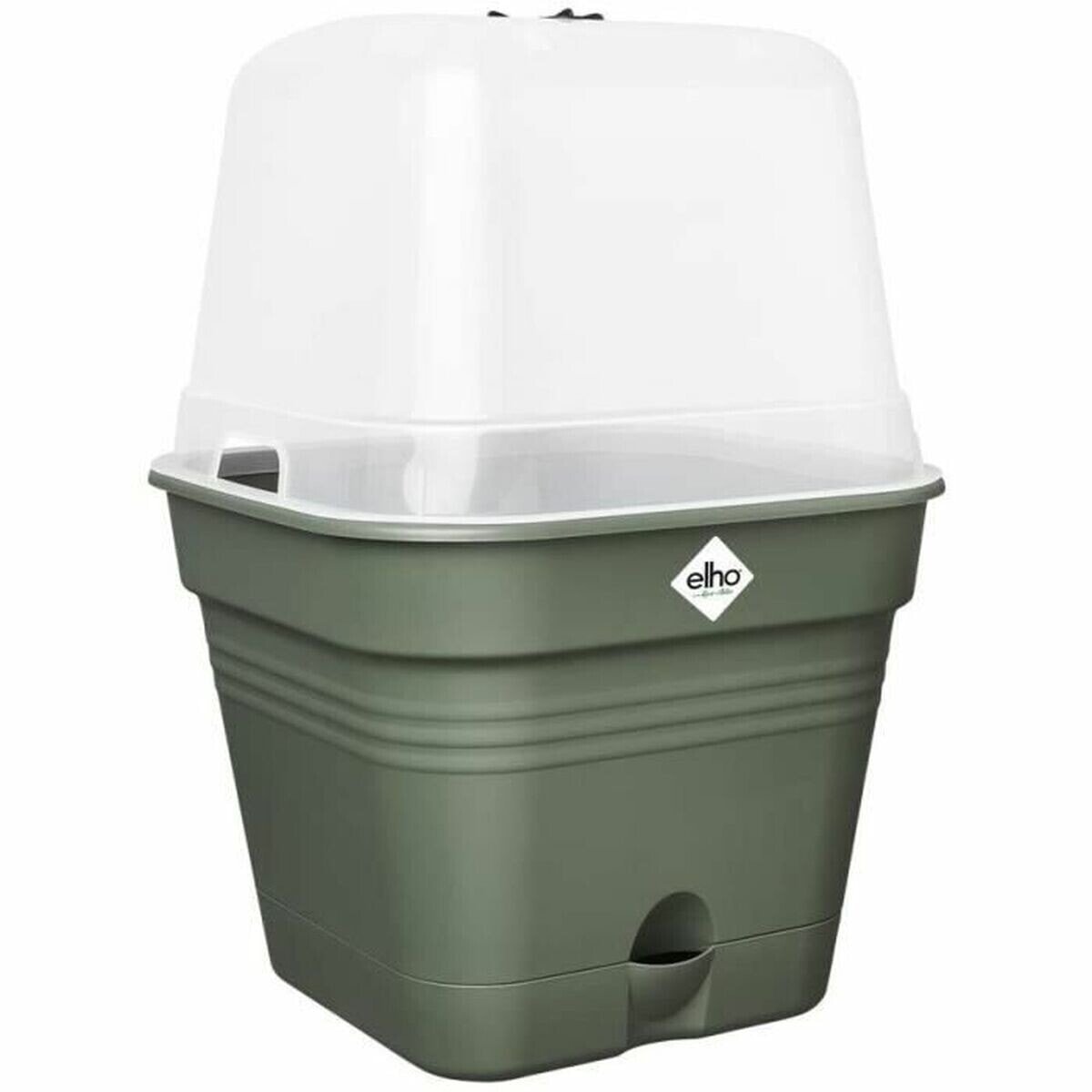 Plant pot Elho With lid Green Plastic Ø 20 cm