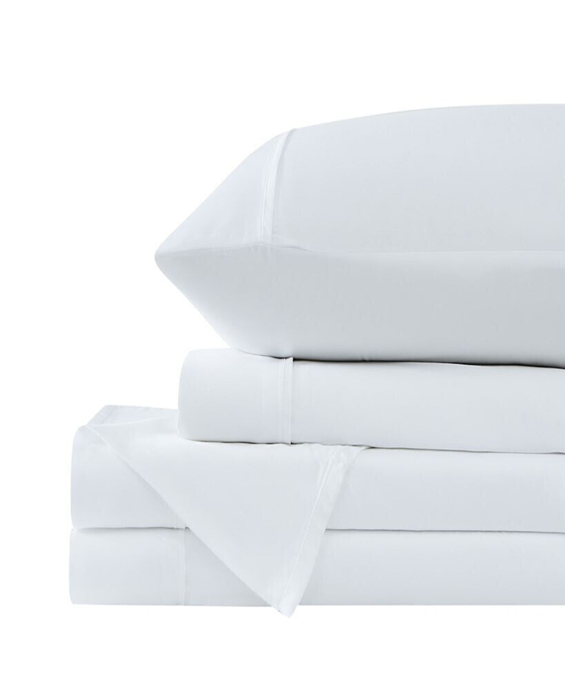 Southshore Fine Linens premium Luxury Extra Deep Pocket Sheet 4-Piece Set, Queen