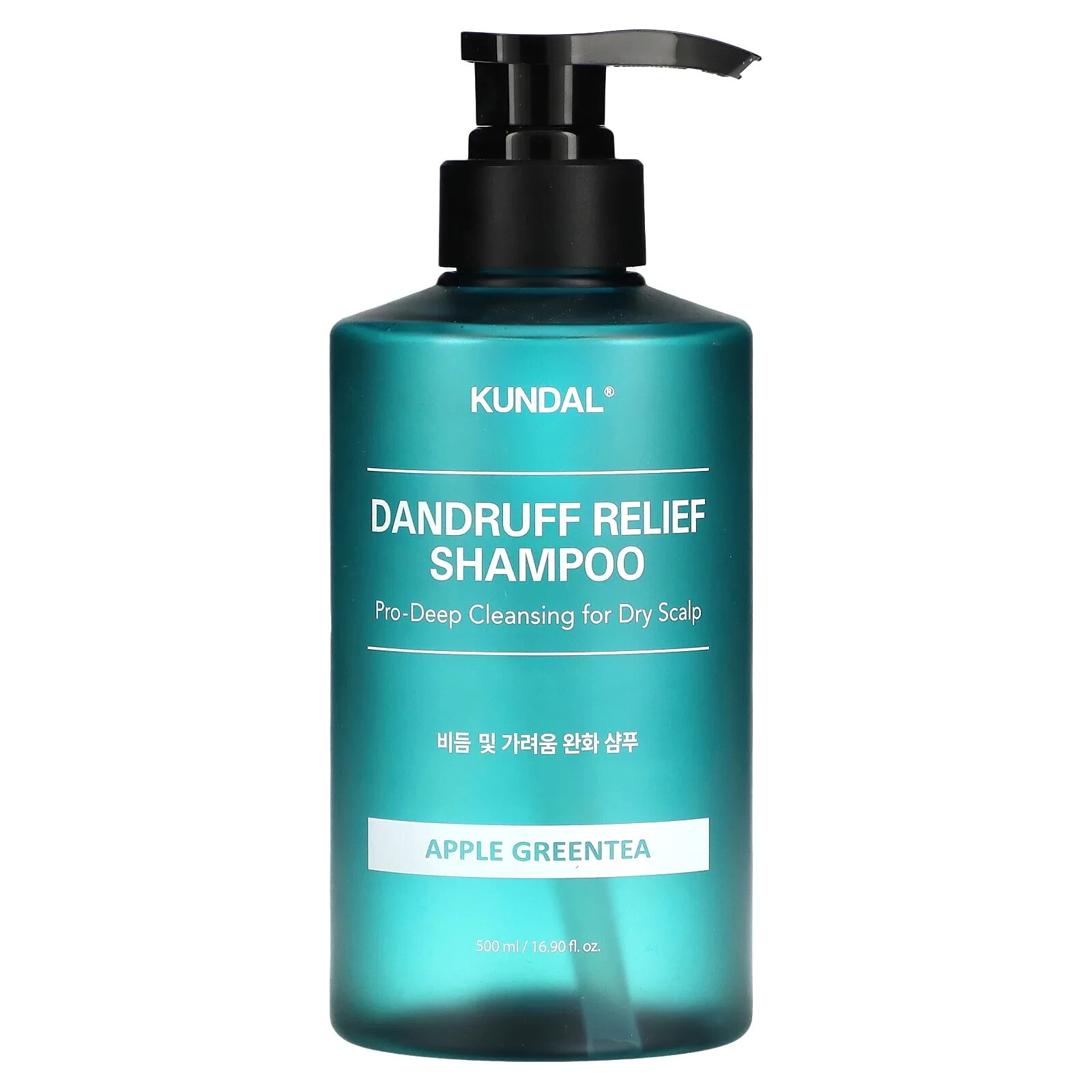 Kundal, Dandruff Relief Shampoo, Apple Green Tea, 16.9 fl oz (500 ml)