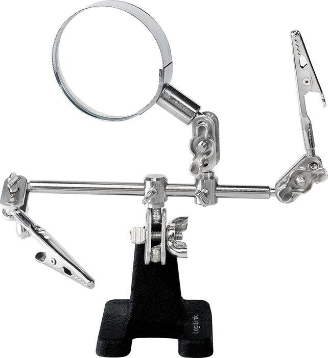 LogiLink Third hand holder with magnifying glass (WZ0034)