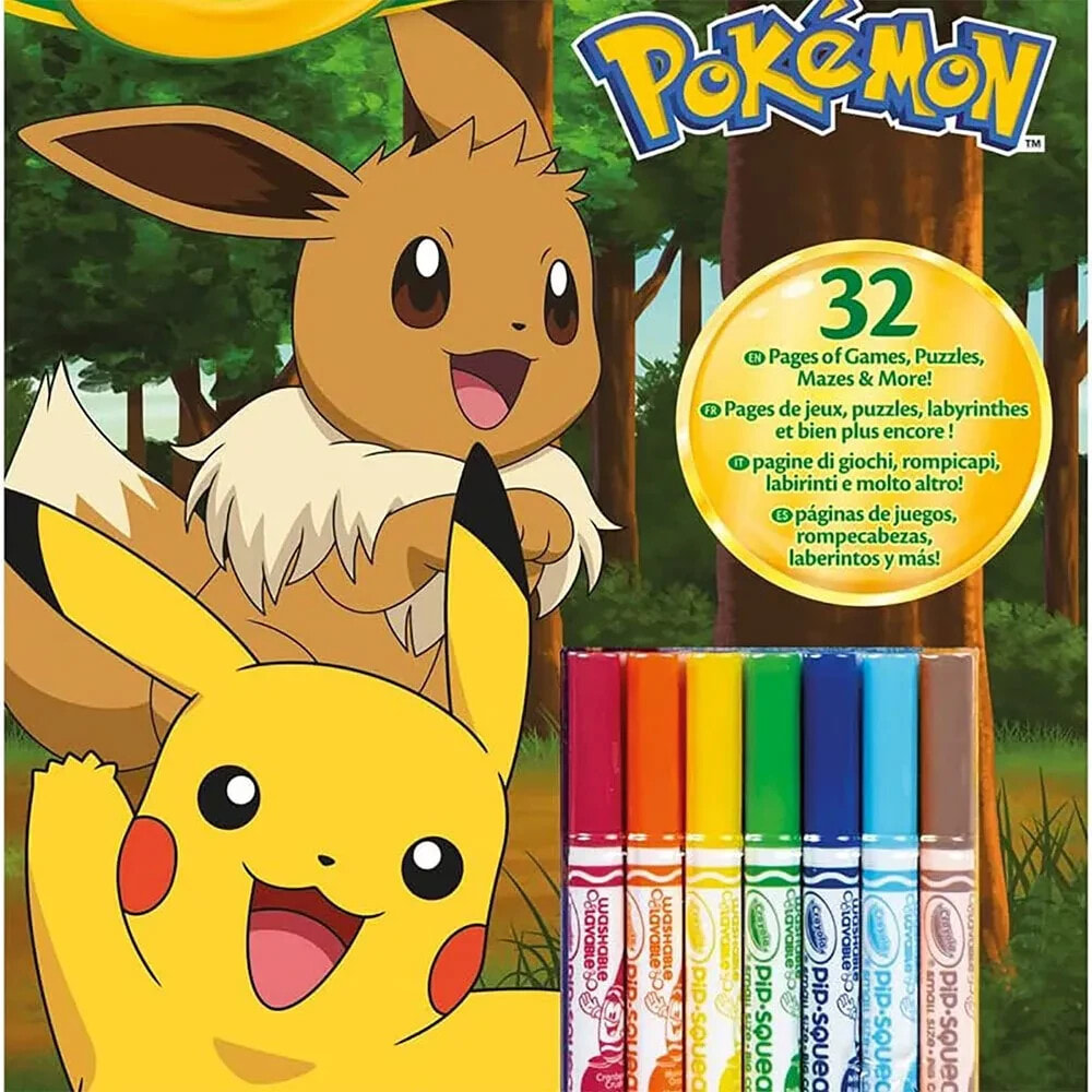 Children’s activity book Pokémon