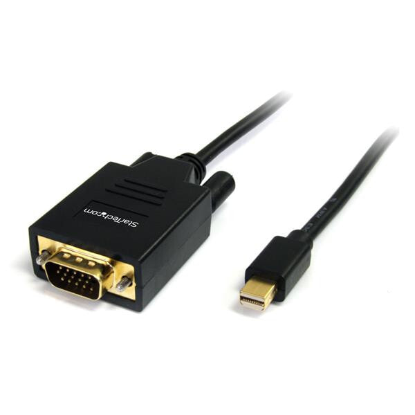 StarTech.com MDP2VGAMM6 видео кабель адаптер 1,8 m Mini DisplayPort VGA (D-Sub) Черный