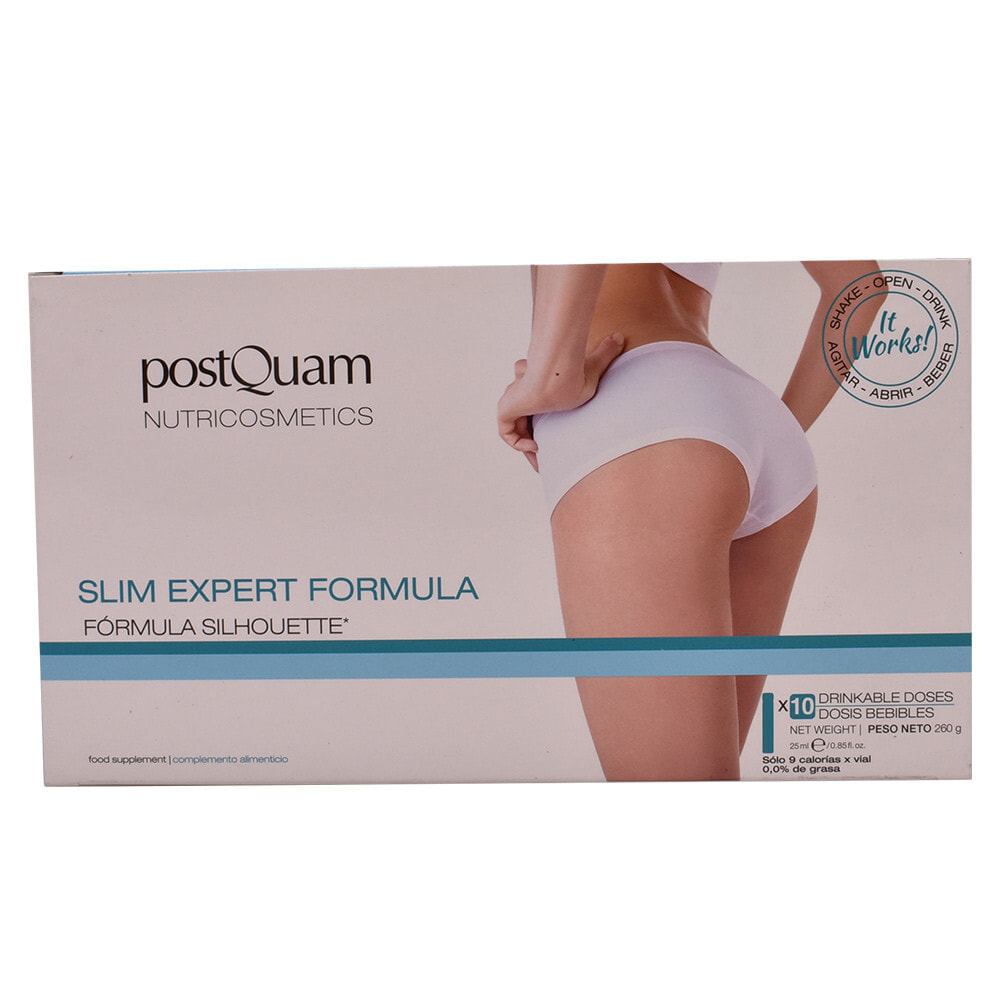 Postquam Slim Expert formula  Антицеллюлитный крем для похудения  10 x 25 мл