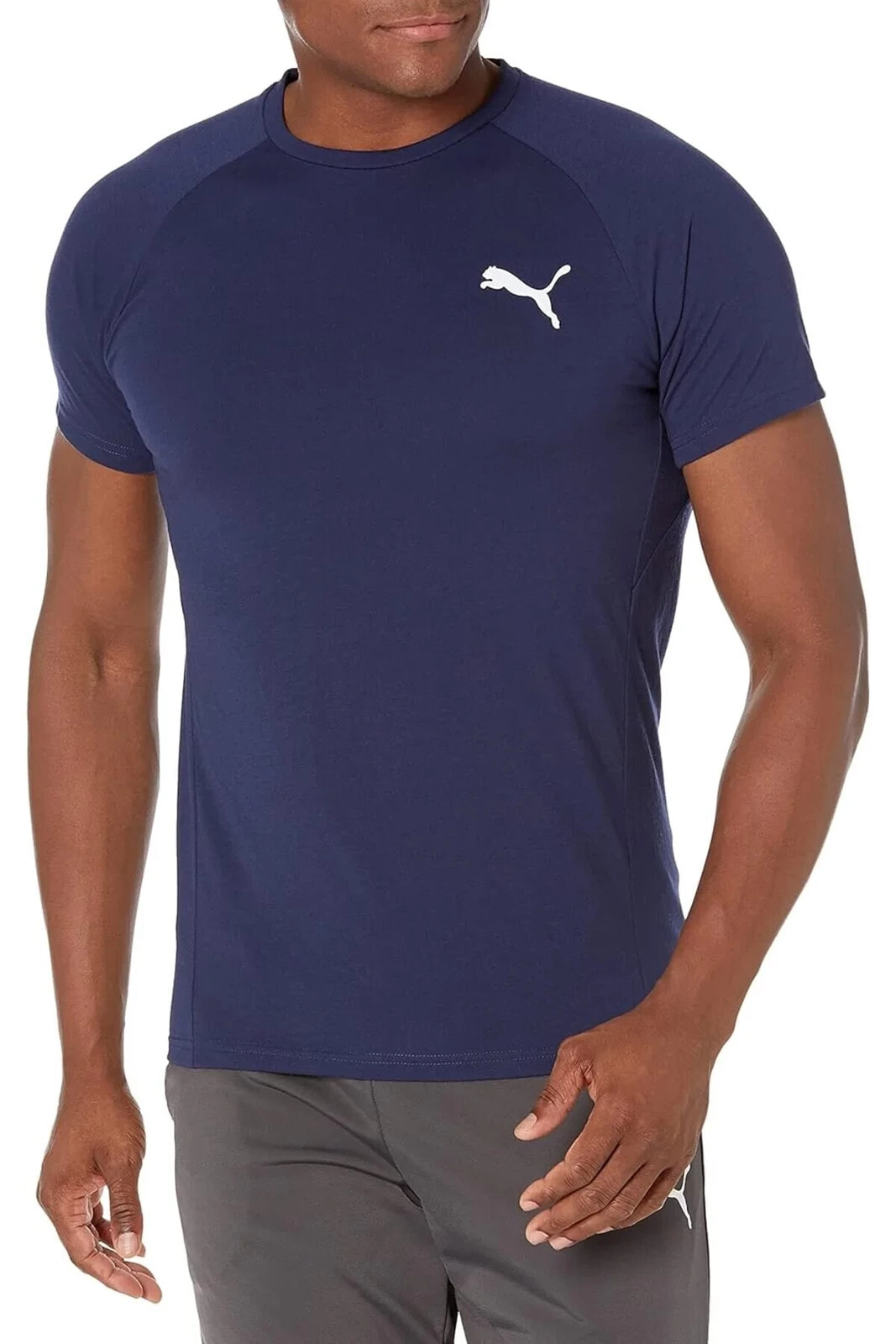 Evostripe Men's Tee Lacivert 58941706