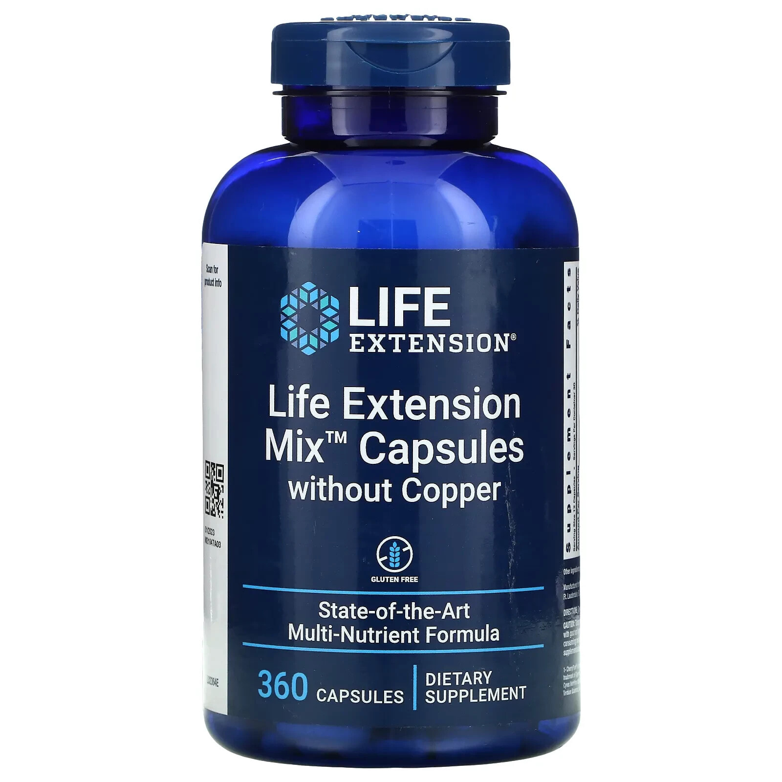Mix Capsules without Copper, 360 Capsules