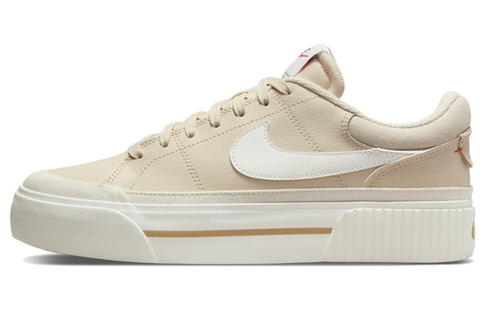 Nike Court Legacy Lift 防滑轻便 低帮 板鞋 女款 棕色 / Кроссовки Nike Court Legacy Lift DM7590-200