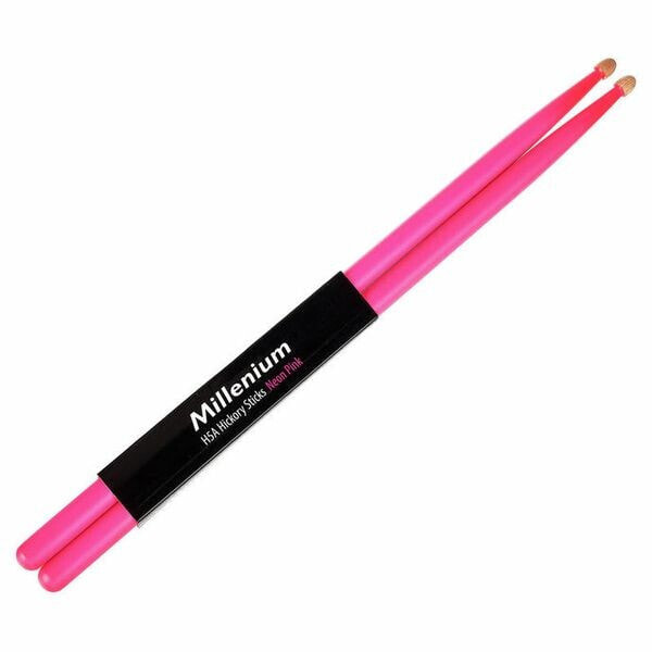 Millenium H5A Hickory Sticks Neon Pink