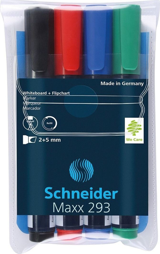 Schneider Zestaw markerów do tablic Maxx 293 4 sztuki