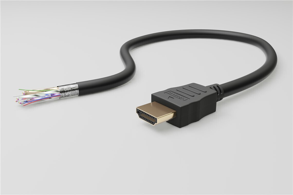 Goobay High-Speed-HDMI -Kabel mit Ethernet 60613 - Cable - Digital/Display/Video