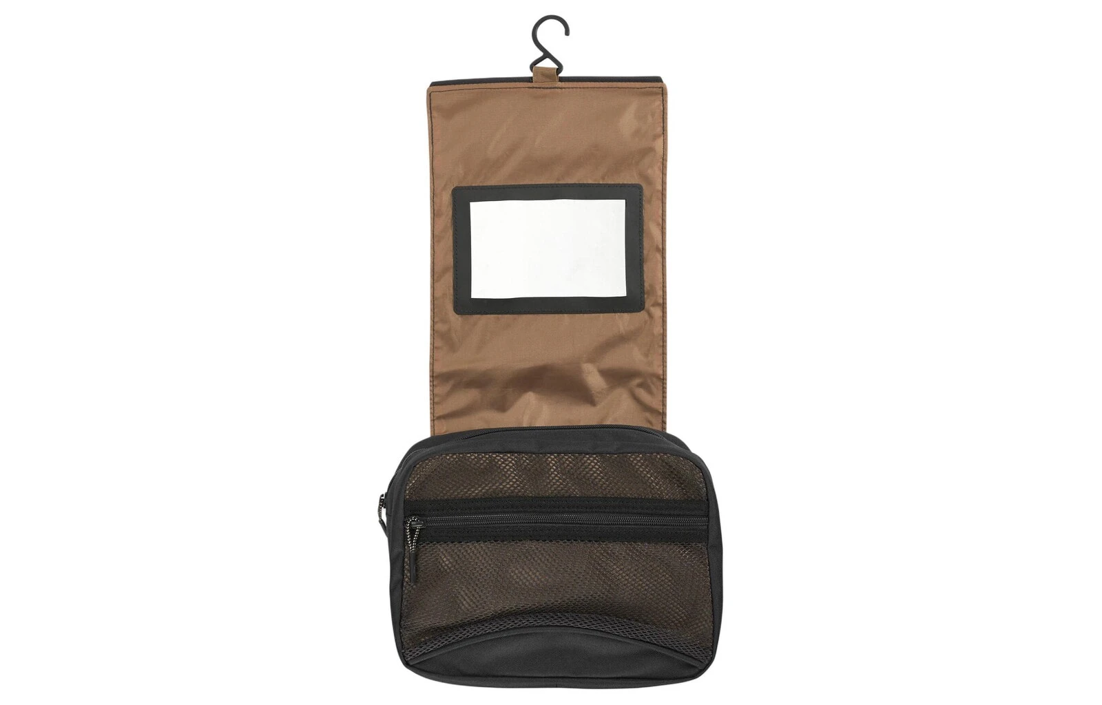 DECATHLON Polyurethane Storage Bags Toiletry Bags Regular Unisex Carbon Gray & Brown