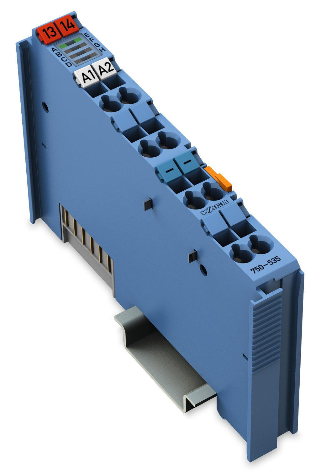 Wago 750-535 цифровой/аналоговый модуль ввода/вывода