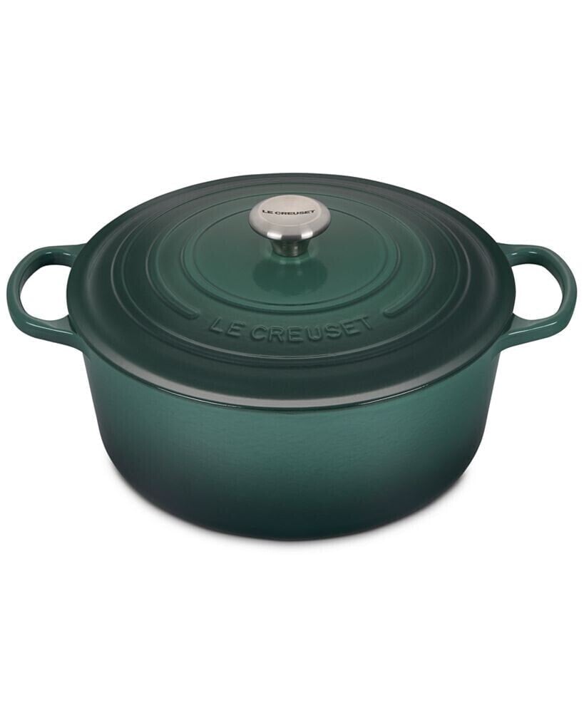 9-Qt. Signature Enameled Cast Iron Round Dutch Oven