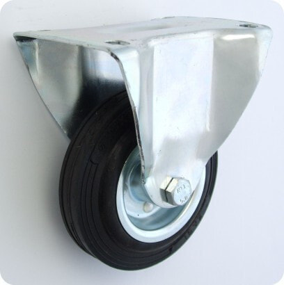 Zabi Metal-rubber wheel in a fixed housing 160mm - 43