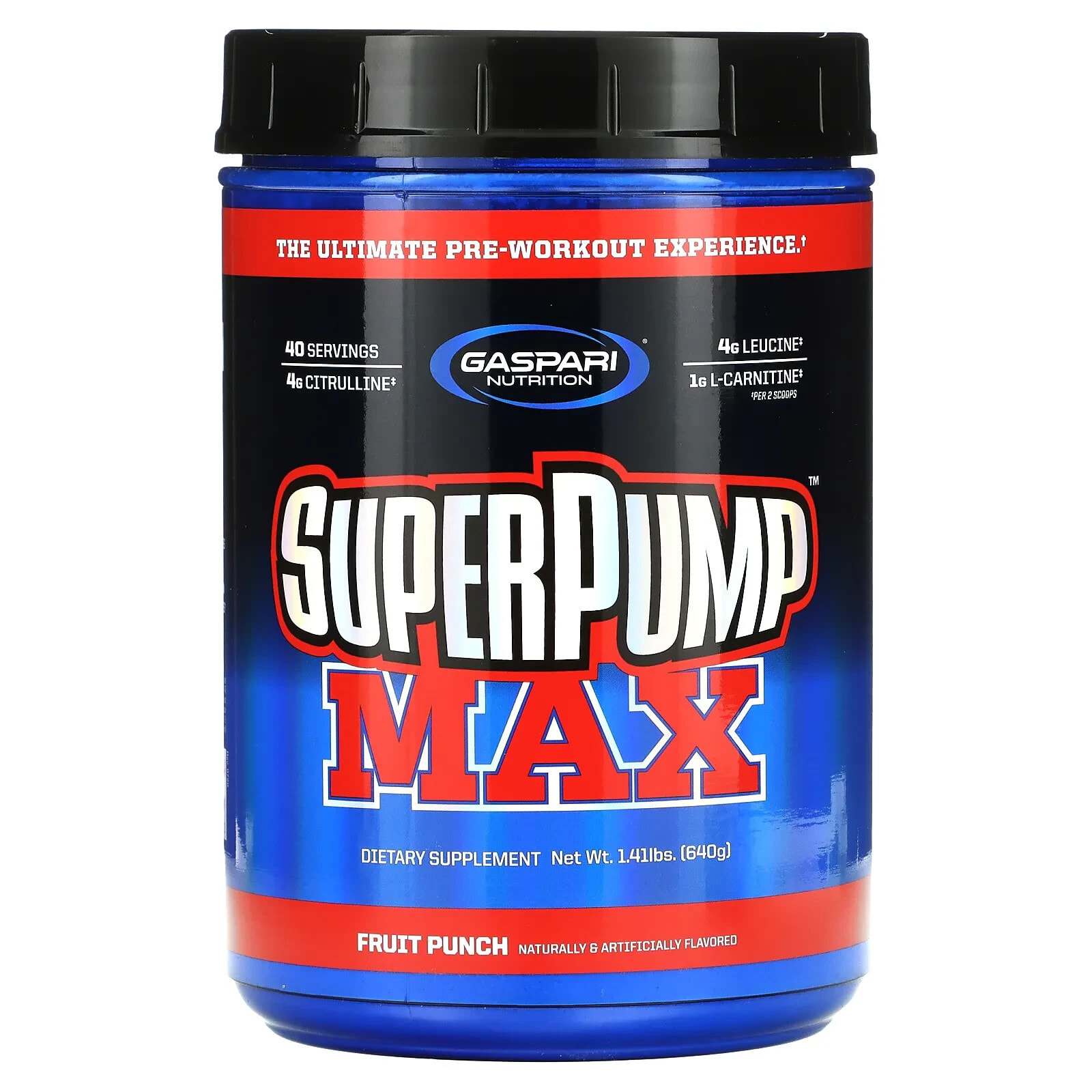 SuperPump Max, Grape Cooler, 1.41 lbs (640 g)