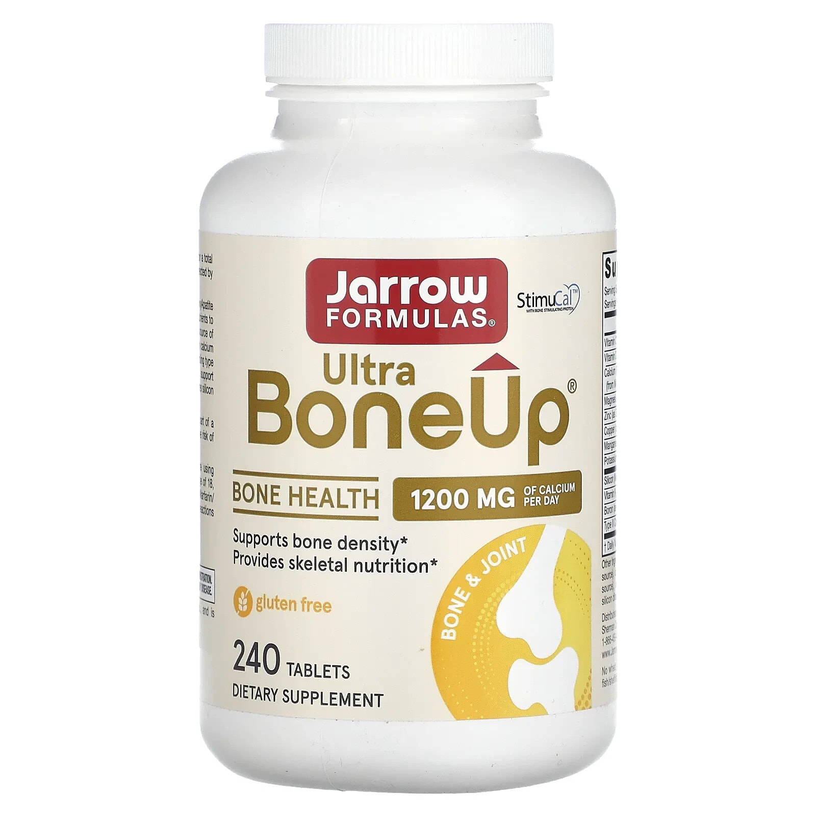 джэрроу формулас, Ultra Bone-Up, добавка для укрепления костей, 240 таблеток