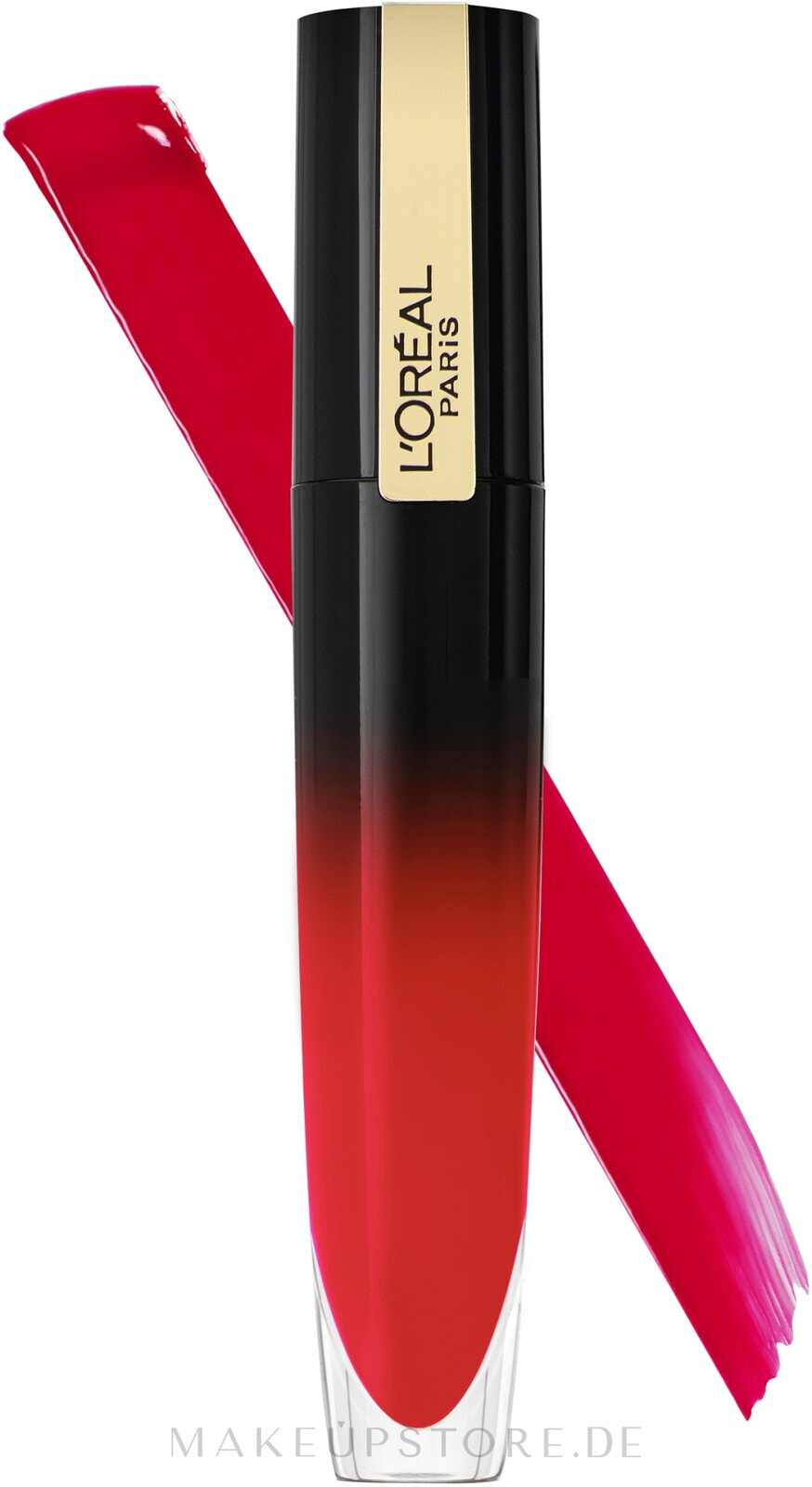 Ink-Lippenstift mit hochglänzendem Finish - L'Oreal Paris Rouge Signature Brilliant