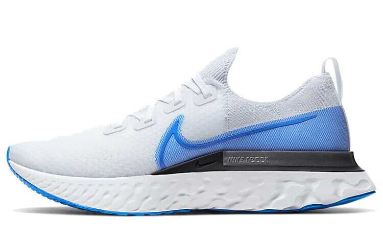 Nike React Infinity Run Flyknit 1 低帮 跑步鞋 男款 白蓝 / Кроссовки Nike React Infinity Run Flyknit 1 CD4371-101