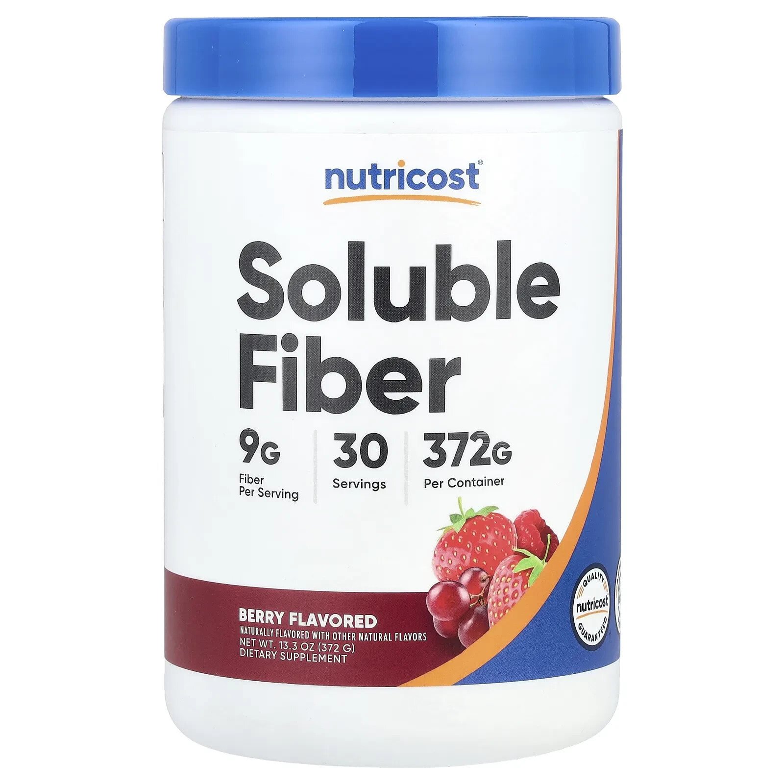 Soluble Fiber, Unflavored, 12.3 oz (345 g)