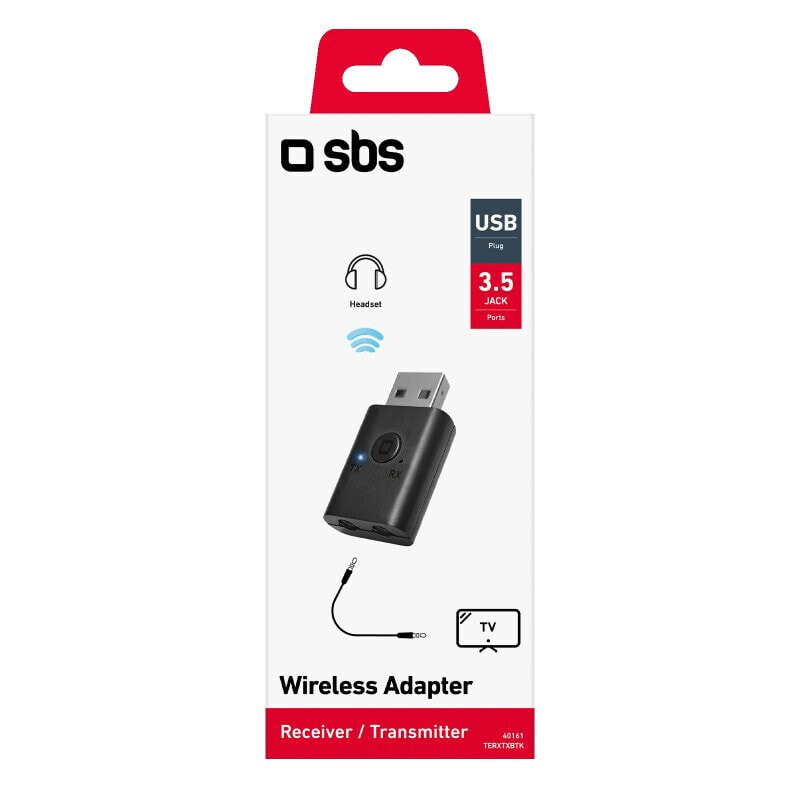 SBS TERXTXBTK - Receiver/transmitter - Black