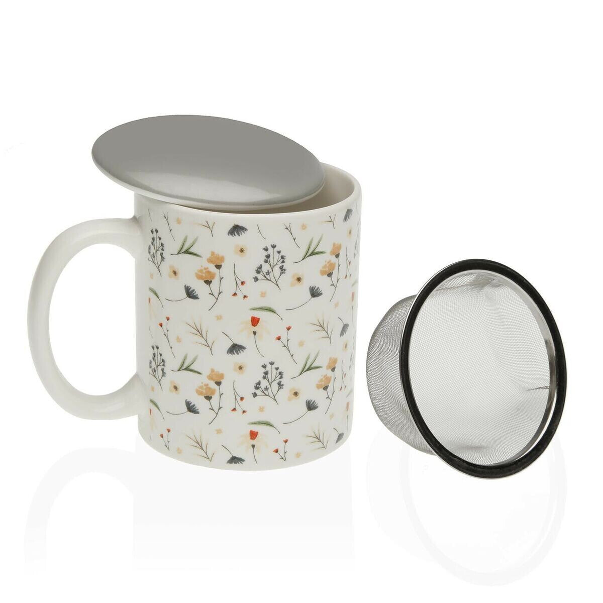 Чашка с заварочным фильтром Versa Lili Керамика