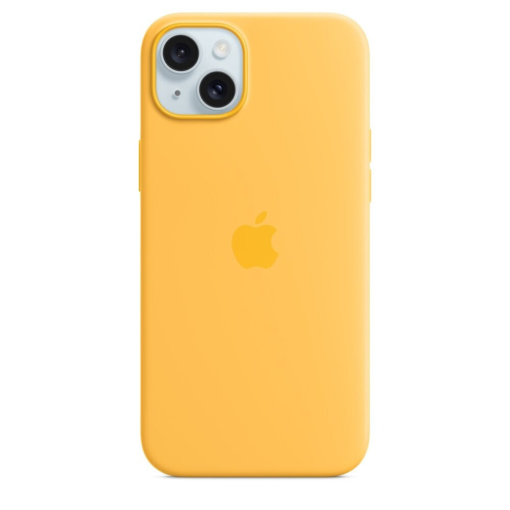 Apple iPhone 15 Plus Silikon Case mit MagSafe