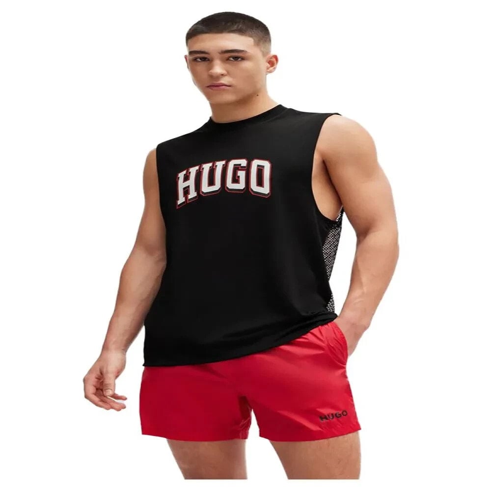 HUGO 10259962 Sleeveless T-Shirt