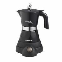 Ariete 1358 - Electric moka pot - Ground coffee - 400 W - Black