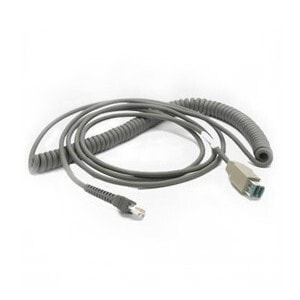 Zebra USB Cable CBA-U08-C15ZAR USB кабель 4,5 m USB A Серый